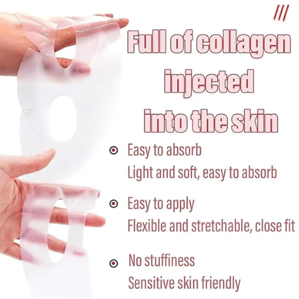 Korean Bio Collagen Overnight Face Mask Deep Hydrating Firming Brightening Moisturizing Pore Care Fine Line Beauty Skincare