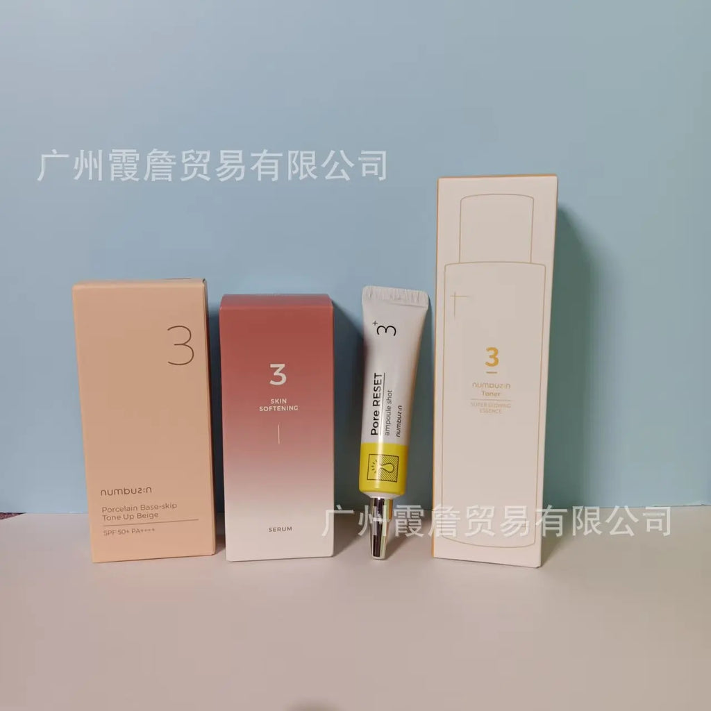 Numbuzin Number 3 No-makeup Cream Ceramic Beauty No-makeup Cream Isolating Sunscreen 50ml Natural Nude Makeup Brightening