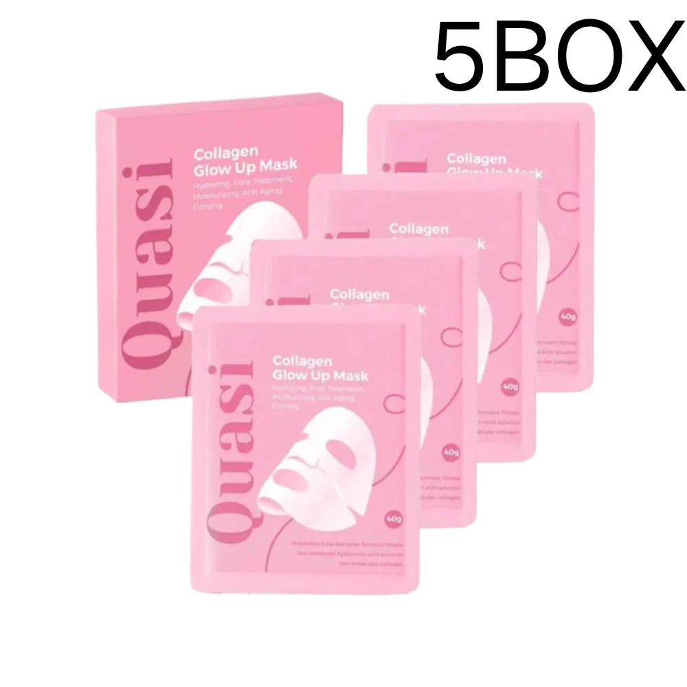 Korean Bio Collagen Overnight Face Mask Deep Hydrating Firming Brightening Moisturizing Pore Care Fine Line Beauty Skincare