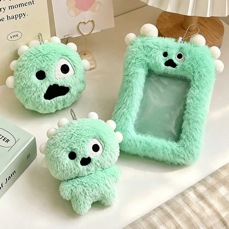 Kpop Keychains for Bag Green Ball Keyrings Bag Charms Kpop Photocards Holder Fans Gift Backpack Pendants Party Favors Gifts