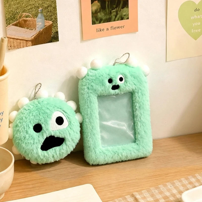 Kpop Keychains for Bag Green Ball Keyrings Bag Charms Kpop Photocards Holder Fans Gift Backpack Pendants Party Favors Gifts