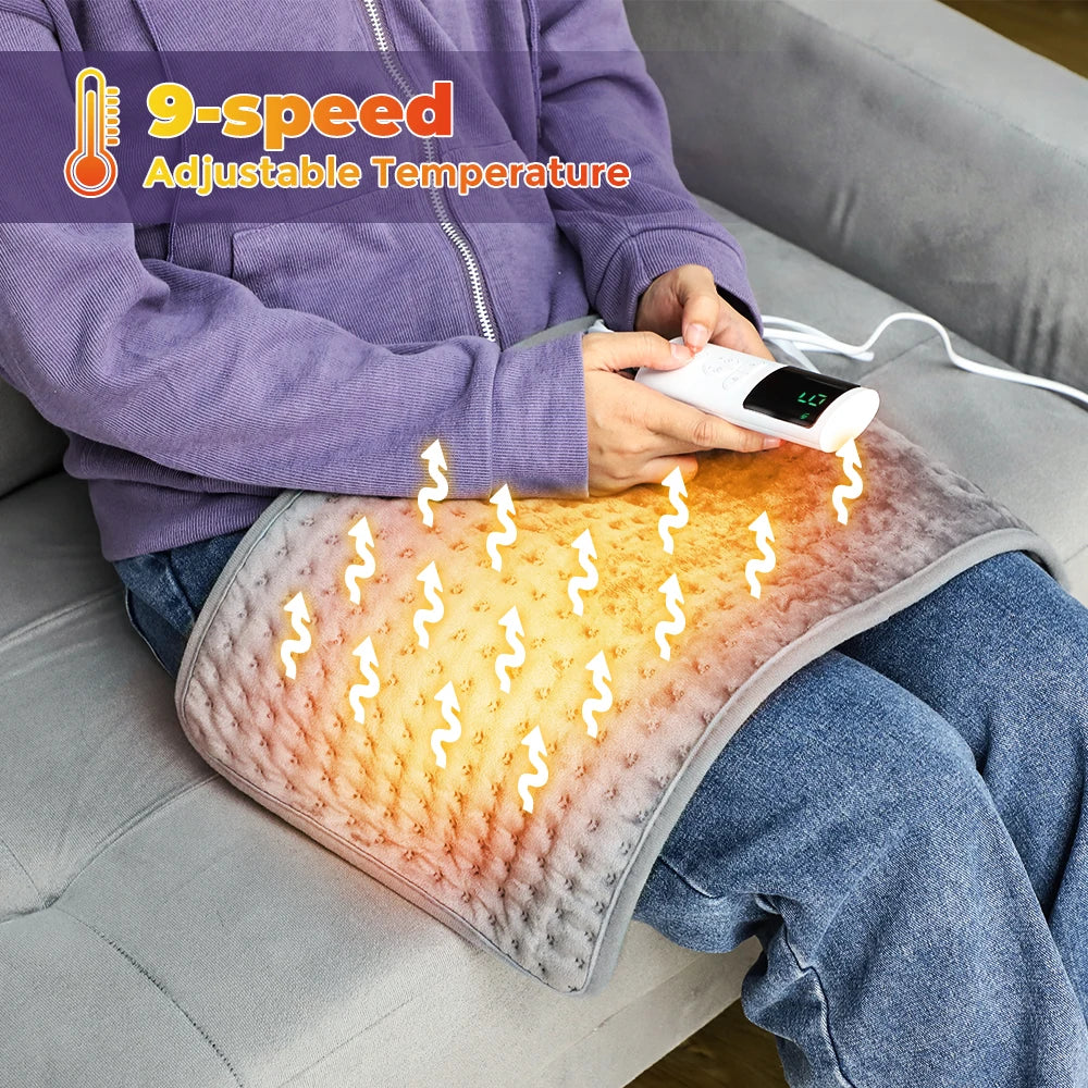 30*59cm Electric Heating Pad Waterproof Winter Heater Abdomen Shoulder Back Pain Relief Physiotherapy Blanket Warm Mat Sofa Bed