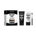 Halloween Makeup Face Body Paint With Brush Long Lasting High Coverage Mild Gentle Skin‑Friendly Halloween Skeleton Zombie